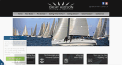 Desktop Screenshot of greathudsonsailing.com